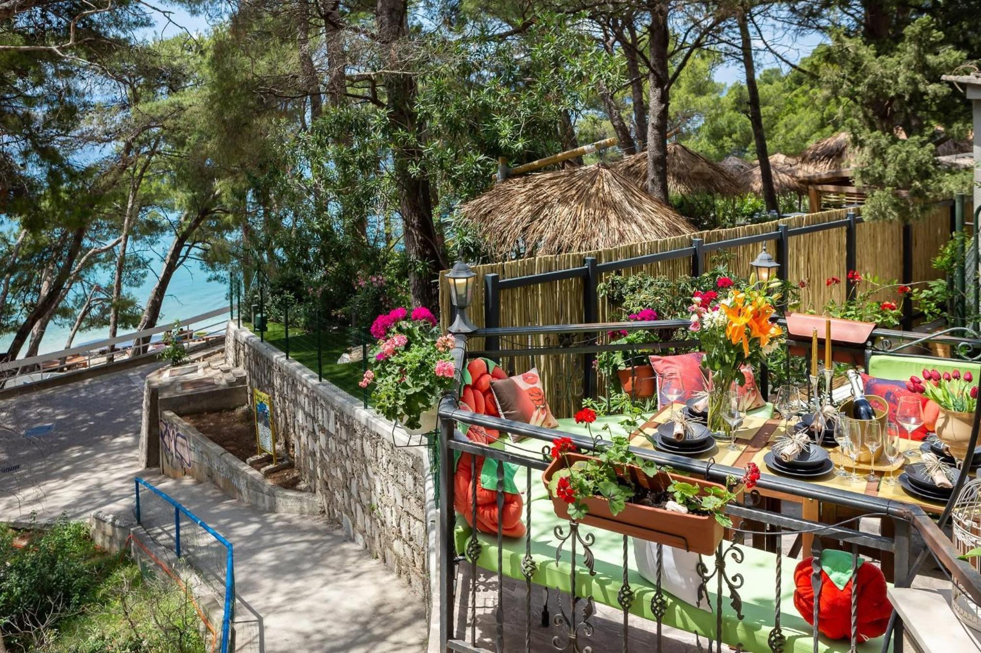 Beachfront Apartment Romilda マカルスカ エクステリア 写真